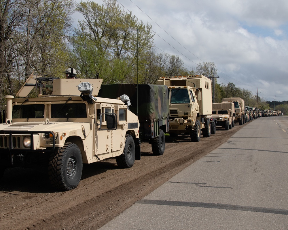 North Dakota National Guard Trains at Camp Ripley