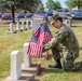 Norfolk Naval Shipyard’s VET-ERG Partners with Naval Support Activity Hampton Roads Portsmouth in annual Flag Placement Ceremony in honor of Memorial Day