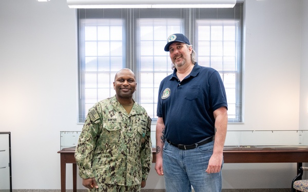 OSC Marcus Sawyer end-of-tour award ceremony