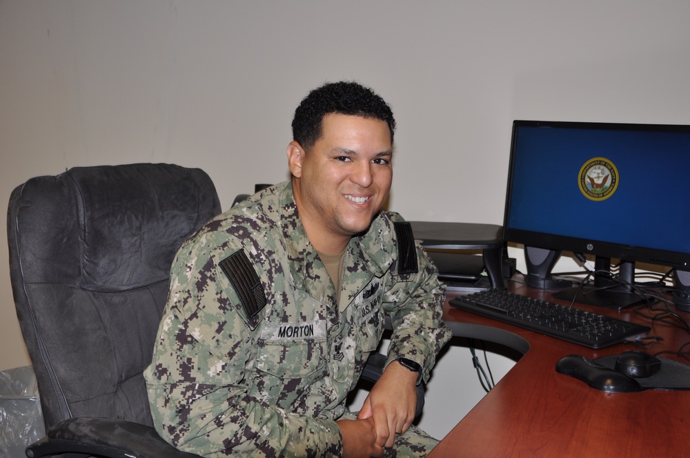 Training Support Center Hampton Roads Welcomes Operations Specialist Petty Officer 1st Class Jason Morton