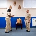 NCC Eduardo Rivera reenlistment ceremony