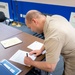 NCC Eduardo Rivera reenlistment ceremony