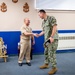 NCC Eduardo Rivera reenlistment ceremony