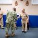 NCC Eduardo Rivera reenlistment ceremony