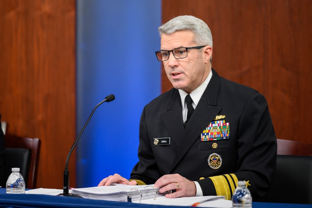 Top Defense Leaders Hold Briefing on FY22 Defense Budget