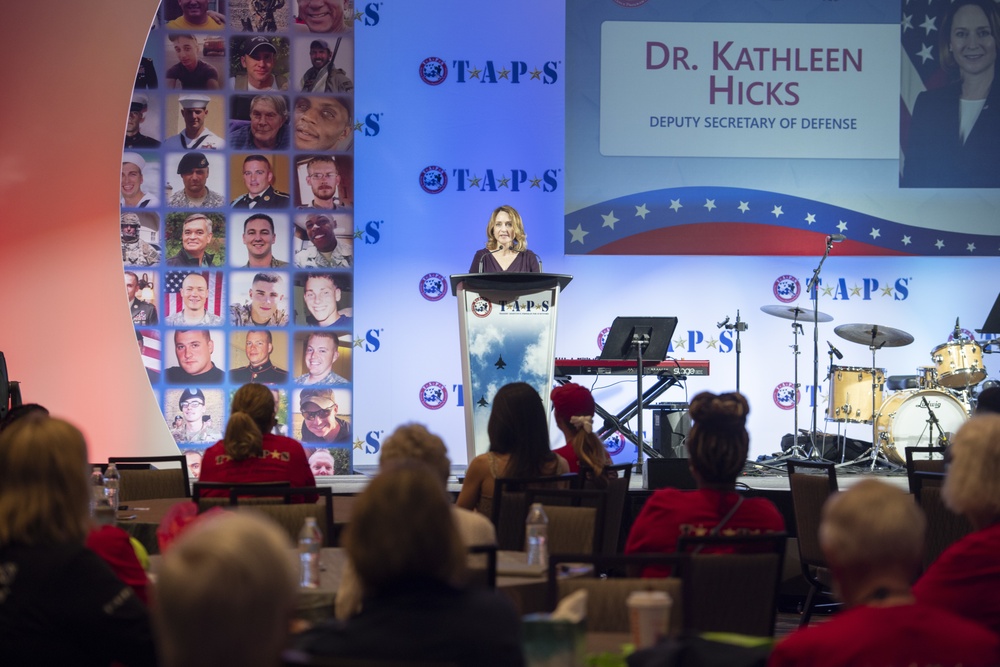 DSD Kathleen Hicks speaks at Annual TAPS event