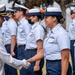 Coast Guard Base Alameda holds change-of-command ceremony