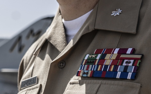 Lt. Col. Michael A. Beckhart retires U.S. Marine Corps after over 22 years of service