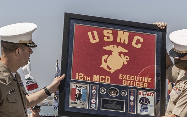 Lt. Col. Michael A. Beckhart retires U.S. Marine Corps after over 22 years of service