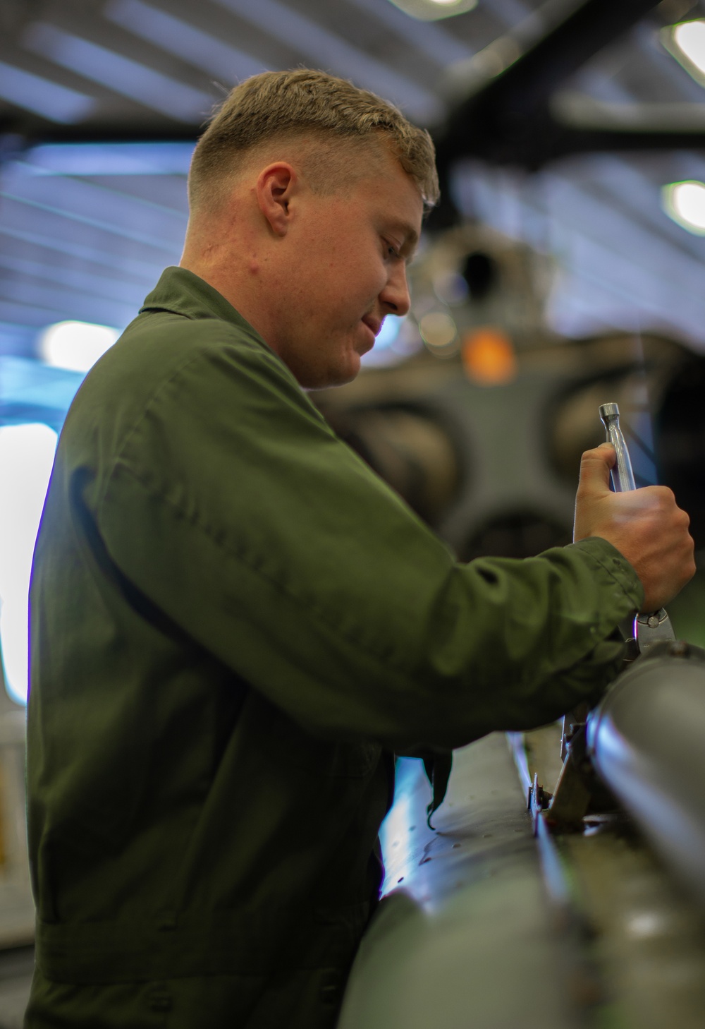 11th MEU Conducts Aircraft Maintenance