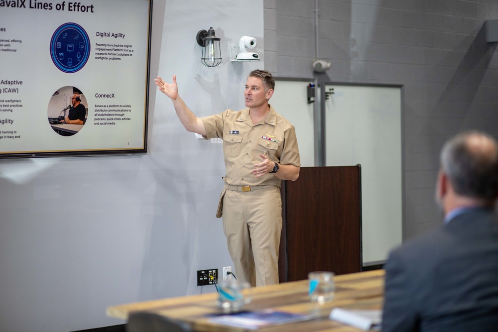 Acting SECNAV experiences innovation first-hand at NavalX [Image 1 of 3]