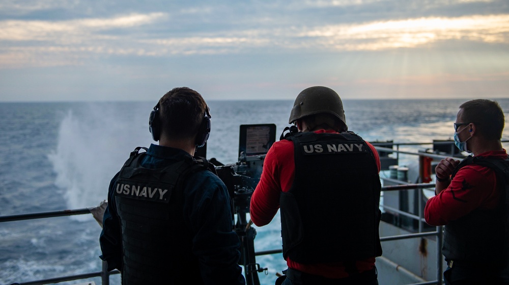 USS Harry S. Truman (CVN 75) transits the Atlantic Ocean.