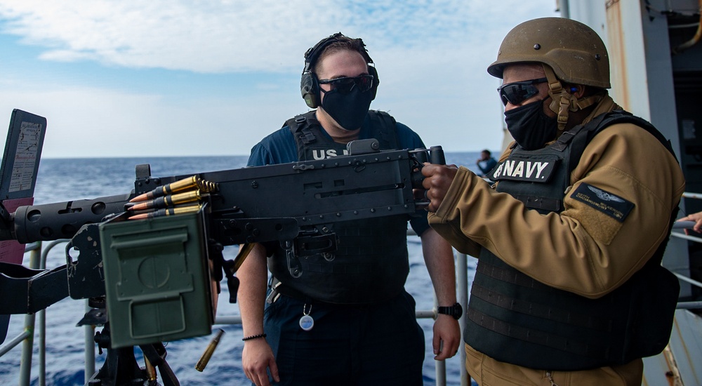 USS Harry S. Truman (CVN 75) transits the Atlantic Ocean.