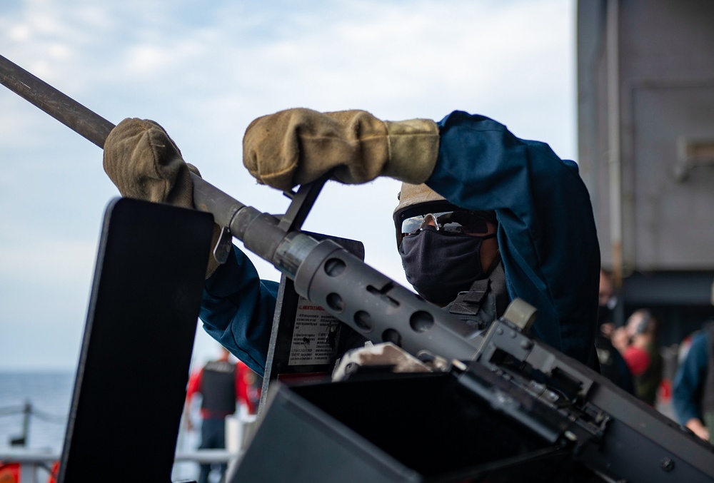 USS Harry S. Truman (CVN 75) transits the Atlantic Ocean.