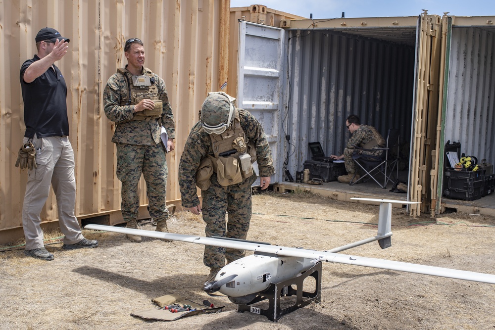 11th MEU Marines execute flight ops with UAS