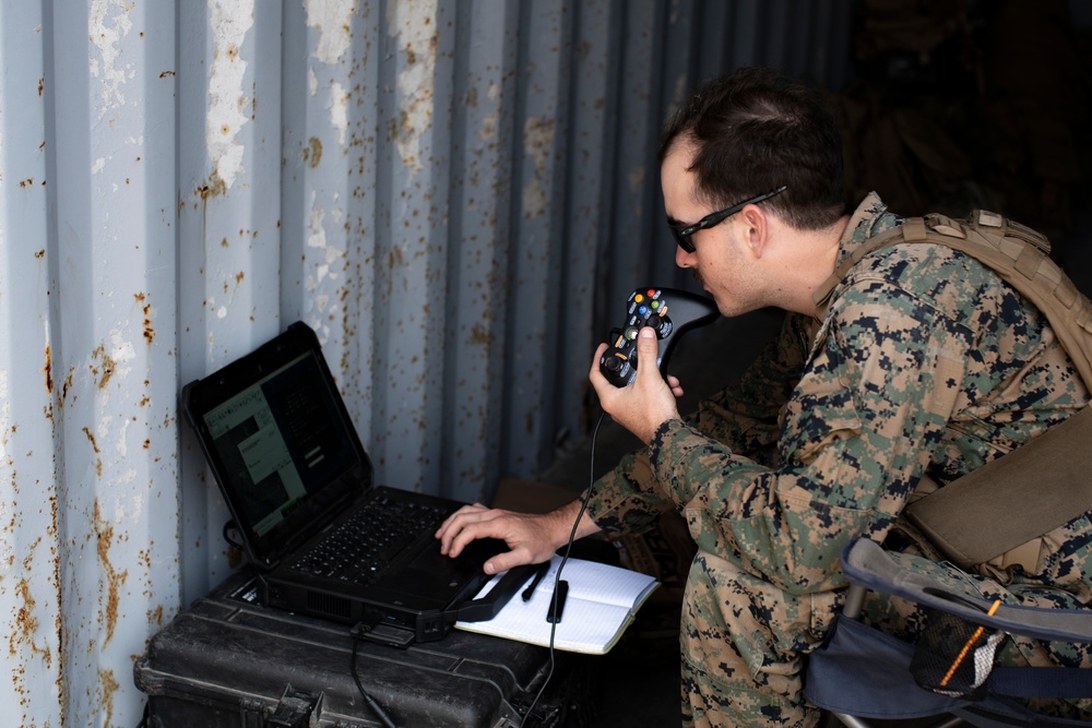 11th MEU Marines execute flight ops with UAS