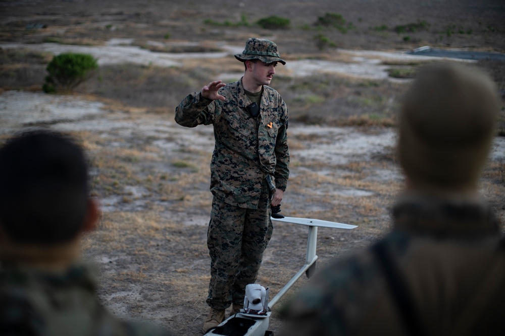 11th MEU Marines execute flight ops with UAS