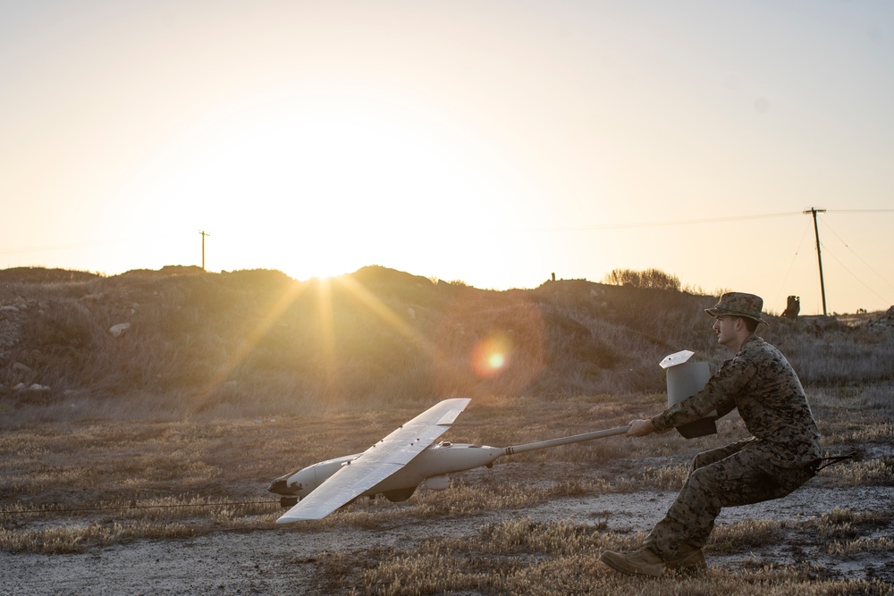 11th MEU Marines execute flight ops with UAS