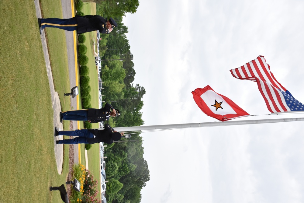 SMDC raises Gold Star Service Flag