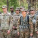 Soldiers of B Co, 1-334 Regiment complete Leadership Reaction Course at Fort McCoy, Wisconsin