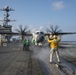 USS Harry S. Truman (CVN 75) transits the Atlantic Ocean.