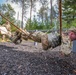 Soldiers of B Co, 1-334 Regiment complete Leadership Reaction Course at Fort McCoy, Wisconsin