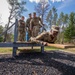 Soldiers of B Co, 1-334 Regiment complete Leadership Reaction Course at Fort McCoy, Wisconsin