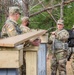 Soldiers of B Co, 1-334 Regiment complete Leadership Reaction Course at Fort McCoy, Wisconsin