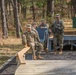 Soldiers of B Co, 1-334 Regiment complete Leadership Reaction Course at Fort McCoy, Wisconsin