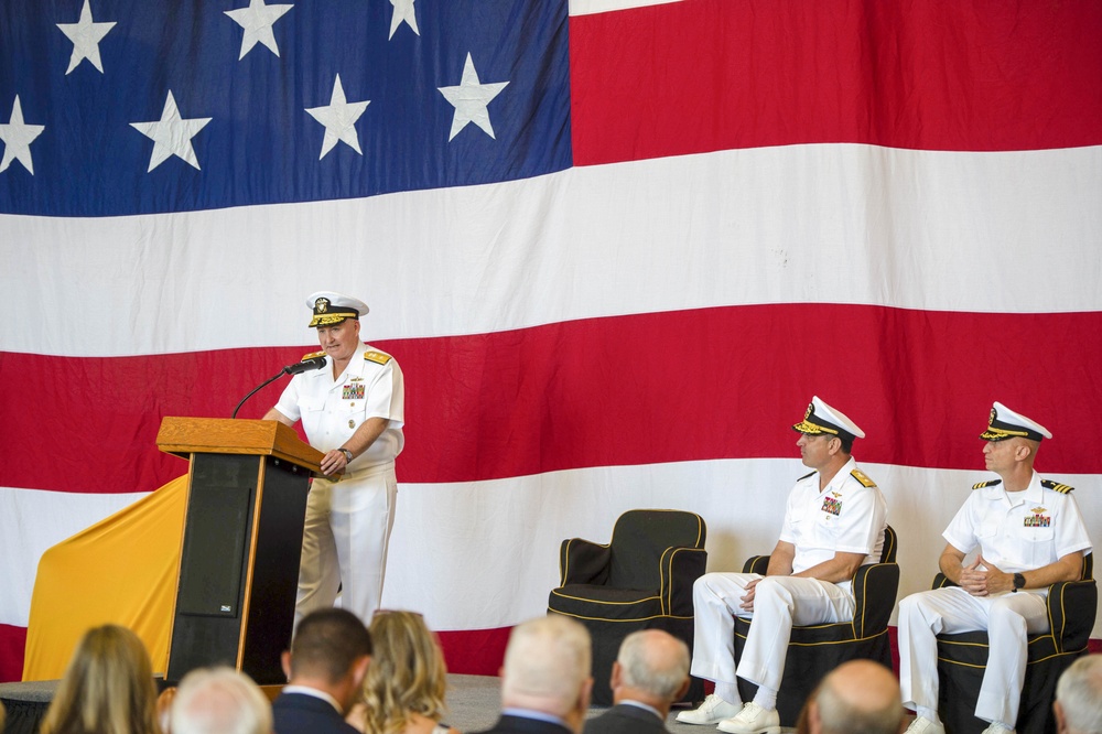 CSG-1 Conducts Change of Command