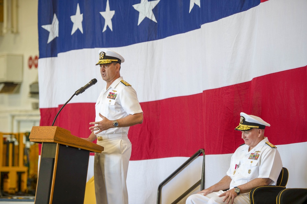 CSG-1 Conducts Change of Command