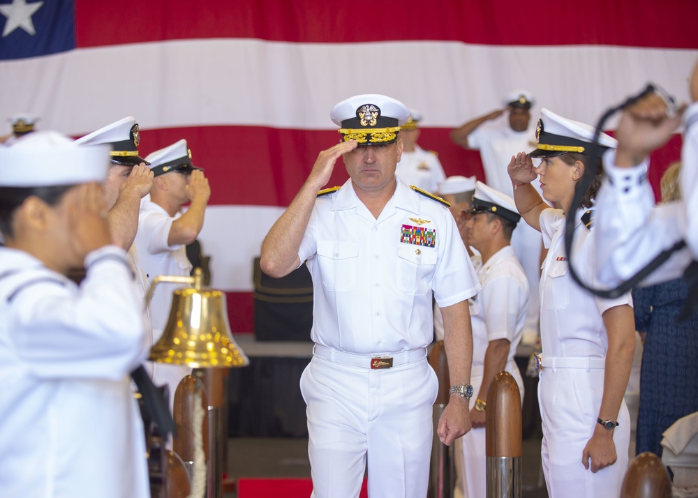 CSG-1 Conducts Change of Command