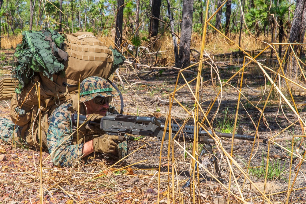 2nd LAAD Platoon with MRF-D conducts 6-kilometer hike