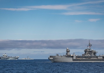Two of four NATO Standing Naval Forces, Standing NATO Maritime Group One (SNMG1) and Standing NATO Maritime Group Two (SNMG2), participate in an Exercise Steadfast Defender 21