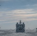 Standing NATO Maritime Group One (SNMG1) ships HDMS Absalon (at left) and FS Normandie (at right) conduct a Replenishment-At-Sea (RAS) with RFA Tidespring during Exercise Steadfast Defender 2021