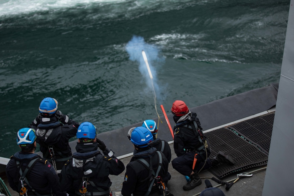 HNoMS Fridtjof Nansen participates in At-Sea Demo/Formidable Shield 2021