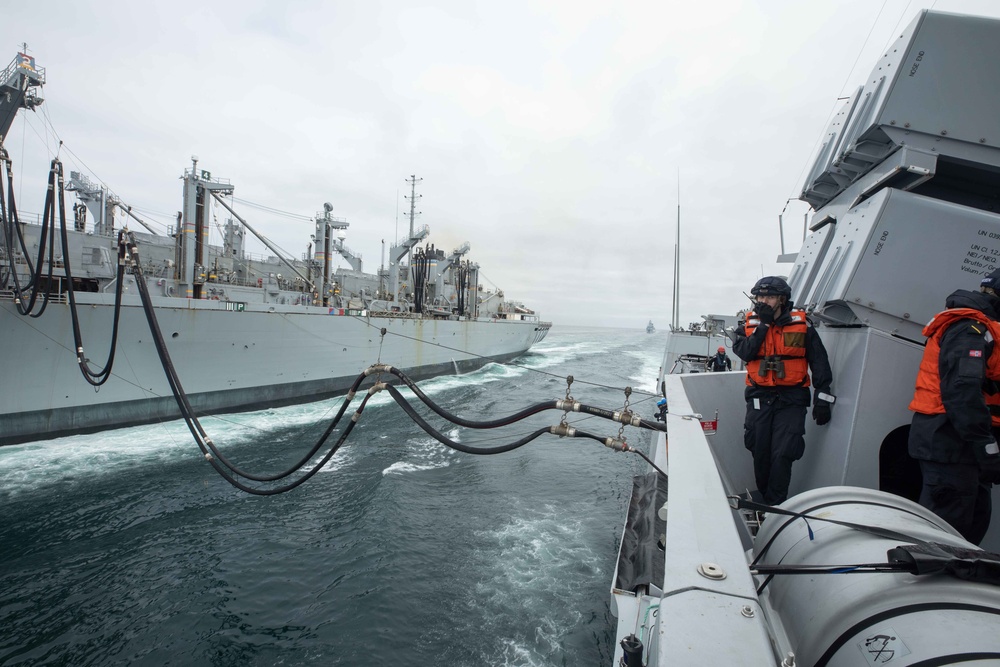 HNoMS Fridtjof Nansen participates in At-Sea Demo/Formidable Shield 2021