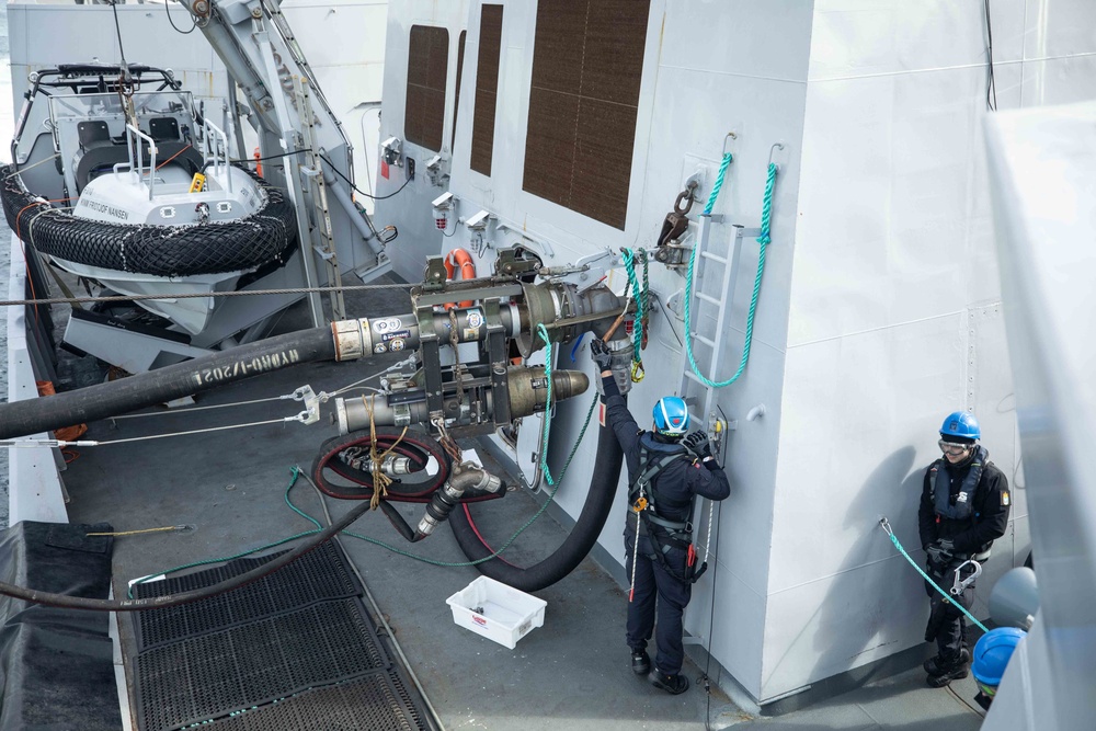 HNoMS Fridtjof Nansen participates in At-Sea Demo/Formidable Shield 2021