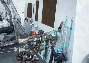 HNoMS Fridtjof Nansen participates in At-Sea Demo/Formidable Shield 2021