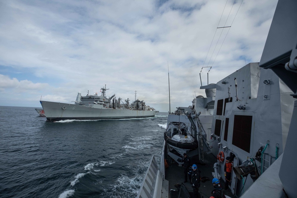 HNoMS Fridtjof Nansen participates in At-Sea Demo/Formidable Shield 2021