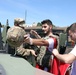 Albanian Red Cross works shoulder to shoulder with military in Vlore