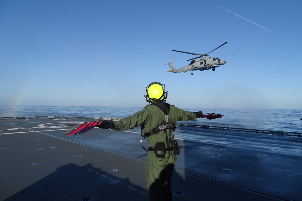 German Navy guided-missile frigate F 220 FGS Hamburg