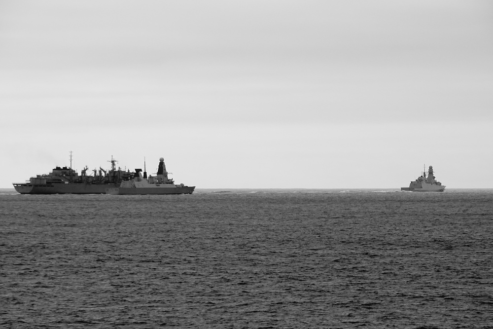 German Navy guided-missile frigate F 220 FGS Hamburg