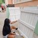 USAG Italy volunteers help beautify Italian school