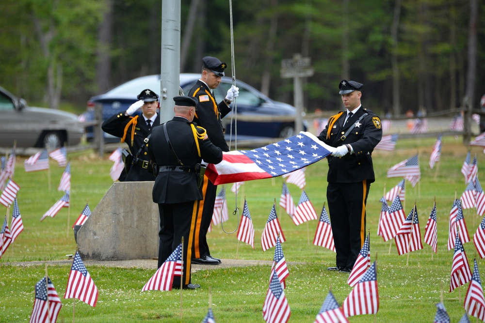 177th Fighter Wing Vice Commander Col. Diana M. Brown is keynote speaker for Atlantic County's 36th annual Veterans Memorial Program