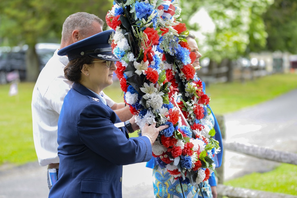 177th Fighter Wing Vice Commander Col. Diana M. Brown is keynote speaker for Atlantic County's 36th annual Veterans Memorial Program