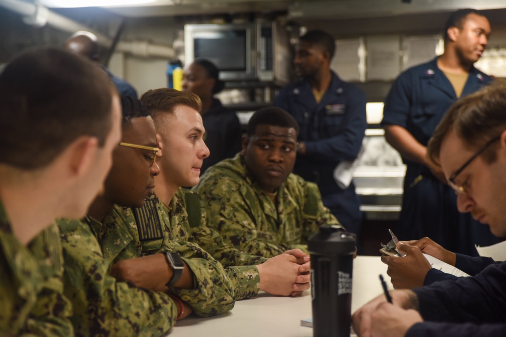 USS Ronald Reagan (CVN 76) Enlisted Surface Warfare Specialist Boards