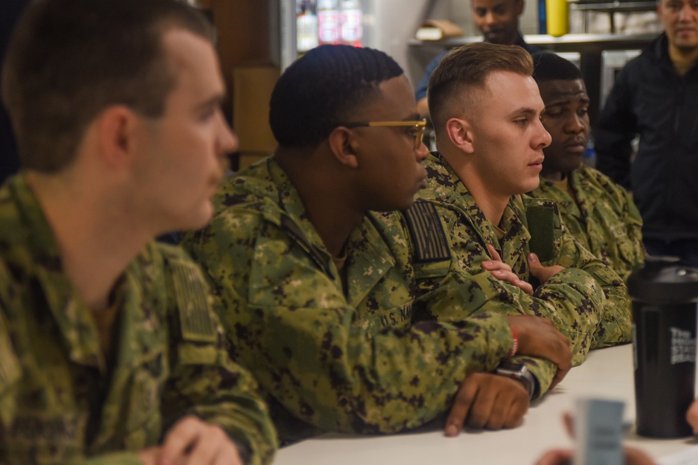 USS Ronald Reagan (CVN 76) Enlisted Surface Warfare Specialist Boards
