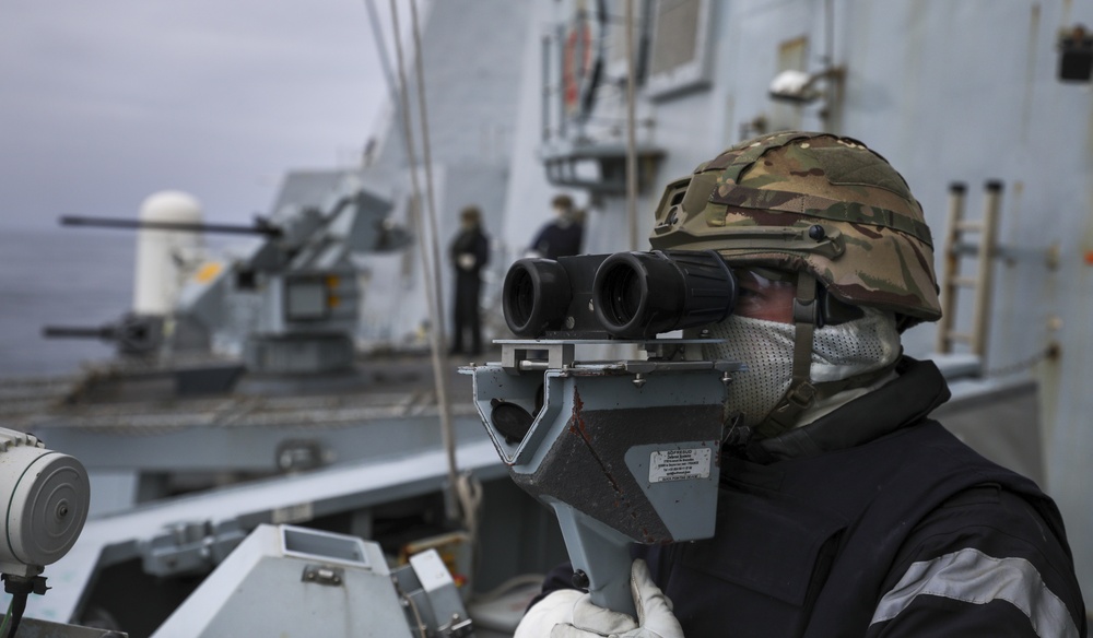 HMS Dragon - Exercise Formidable Shield