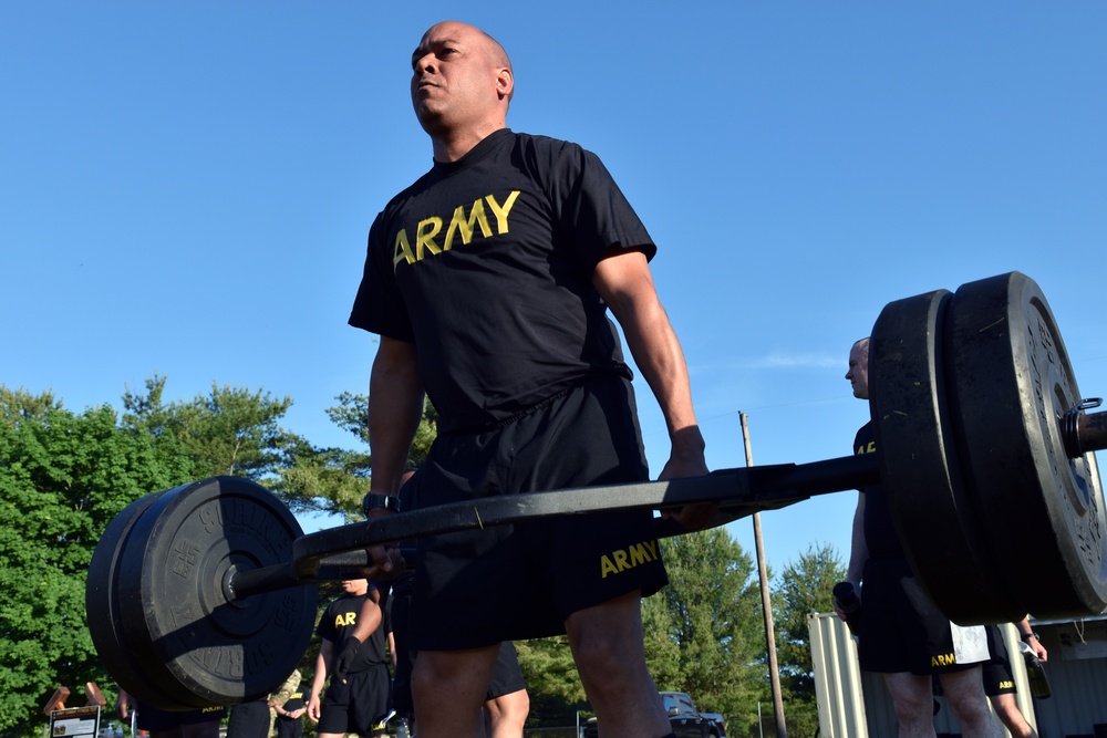‘Patriot’ Brigade Soldiers conduct Army Combat Fitness Test (ACFT)